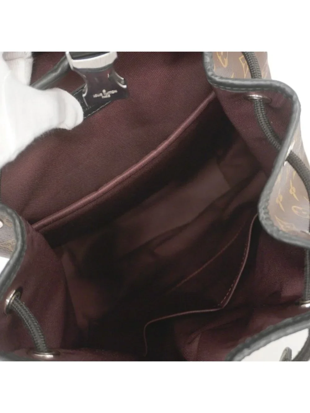 Louis Vuitton Backpack Monogram Macassar Zack Brown